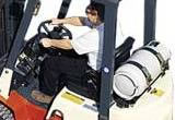 Propane Forklift Propane powered forklift